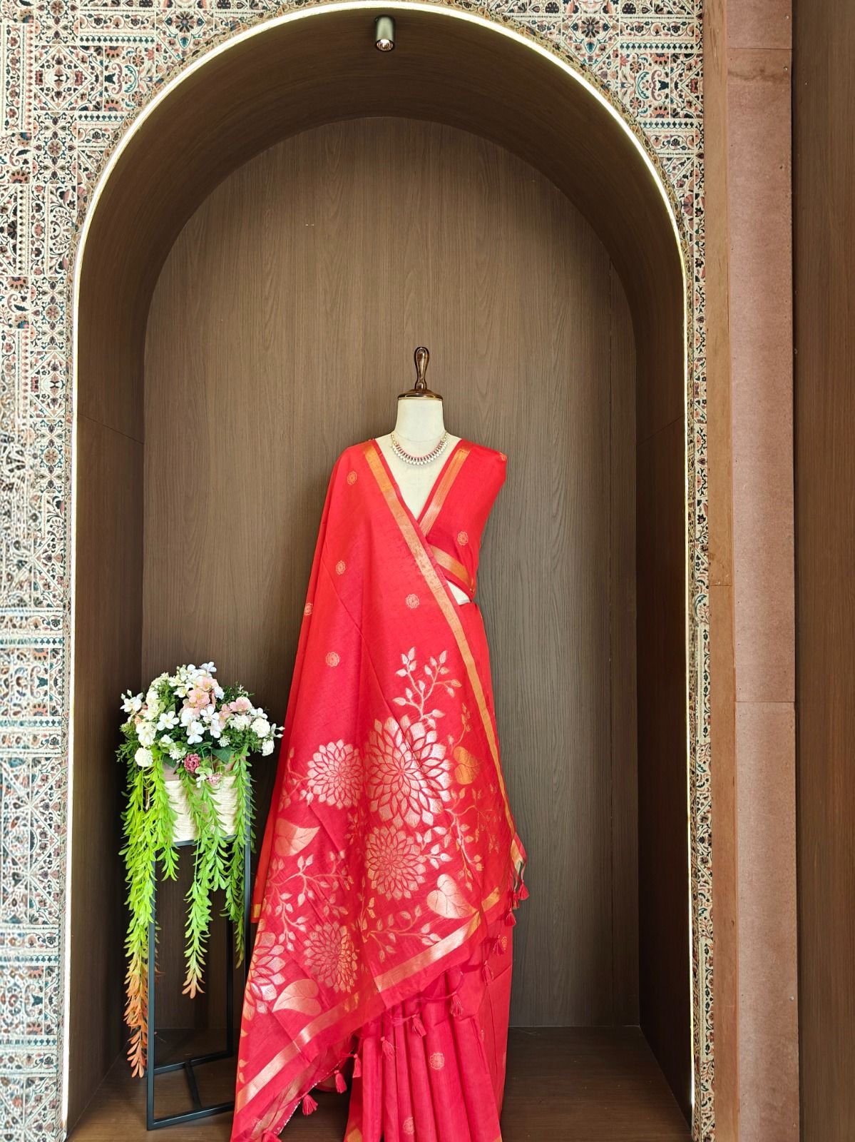 Premium Soft Khadi raw silk saree