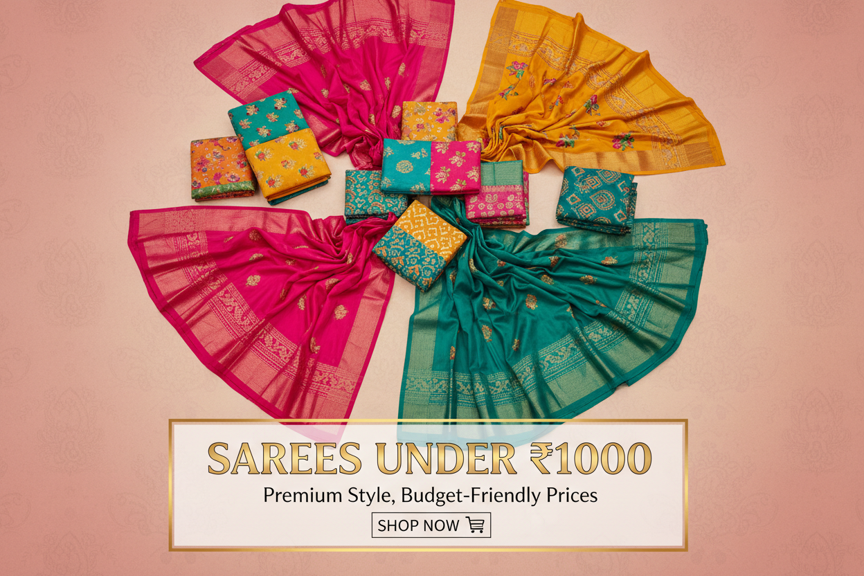 Timeless Grace: Curated Styles Under Rs 1000
