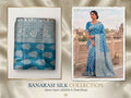 Elegant Banarasi Silk Saree with Exquisite Zari Weaving - Saree Fusion