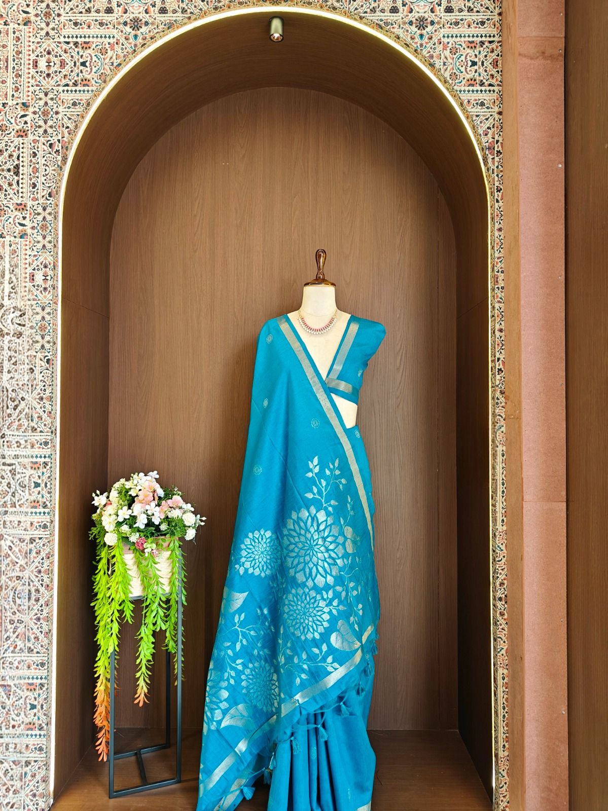 Premium Soft Khadi raw silk saree