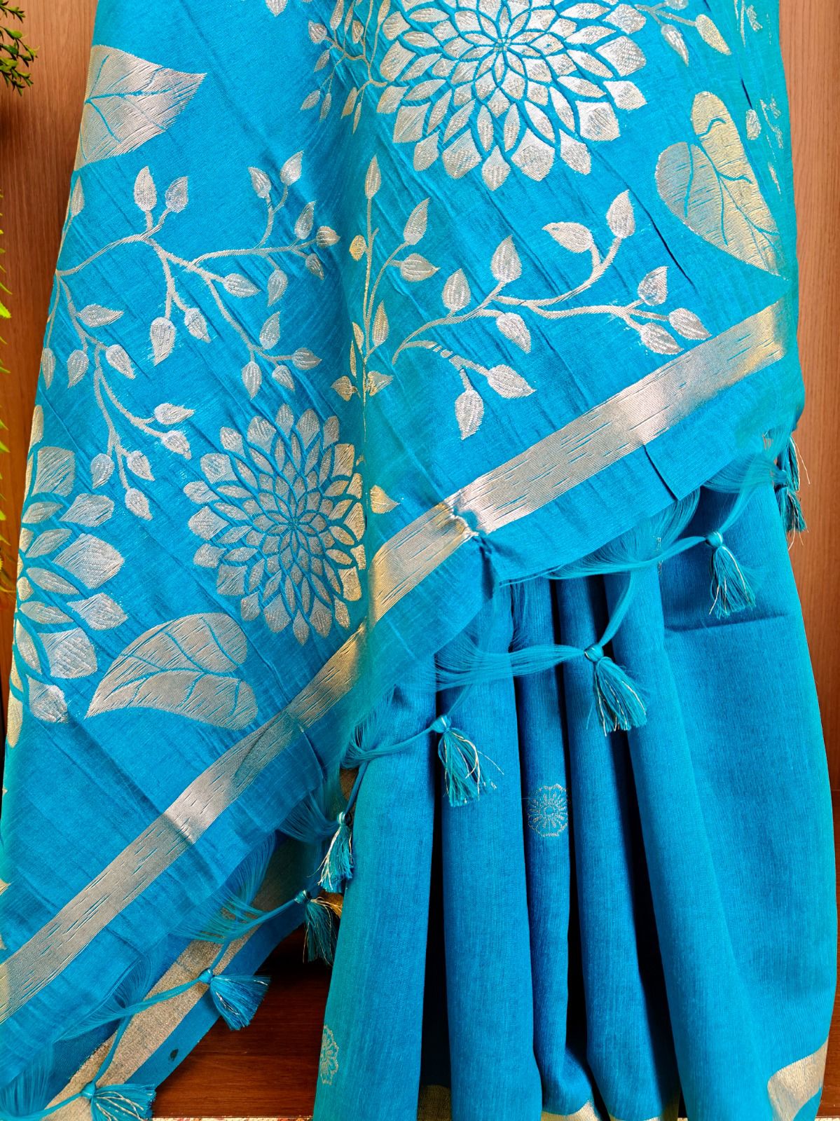 Premium Soft Khadi raw silk saree