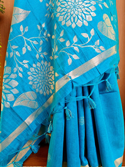 Premium Soft Khadi raw silk saree