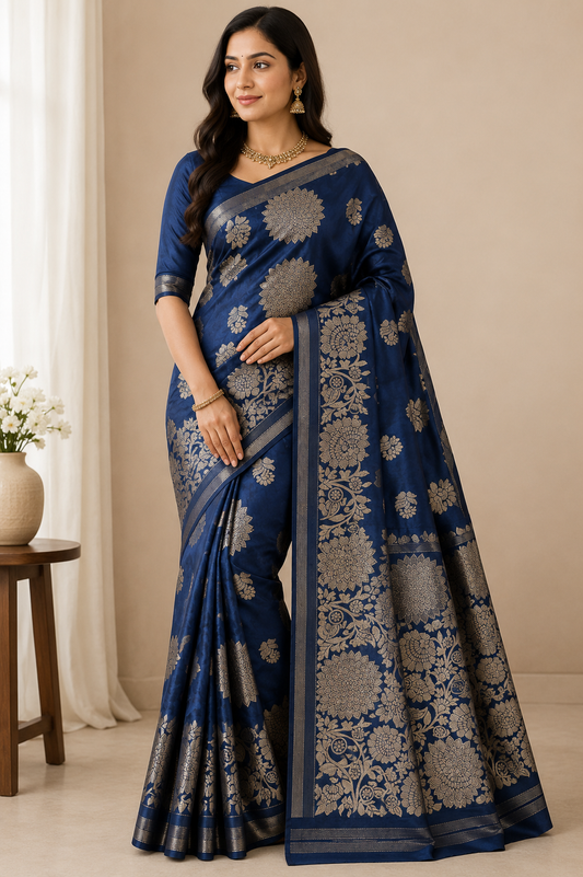 Luxurious Silk Saree: Elevate Your Ethnic Style with Premium Comfort and Elegance - Saree Fusion
