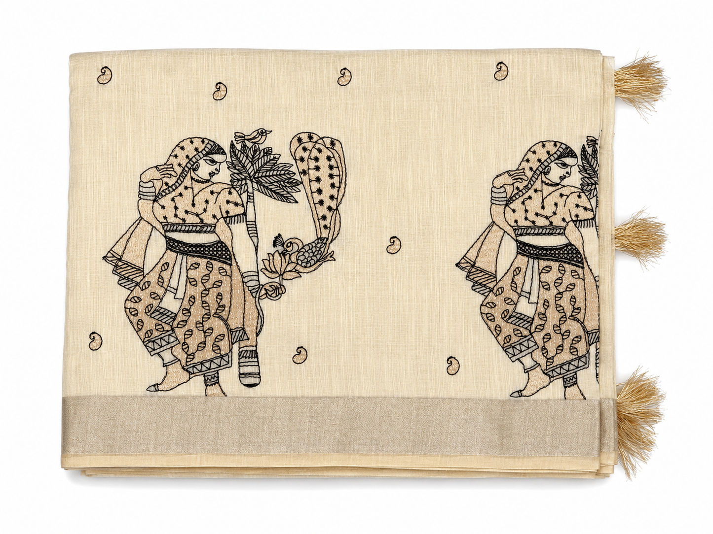 Premium Tussar Silk Saree for Women