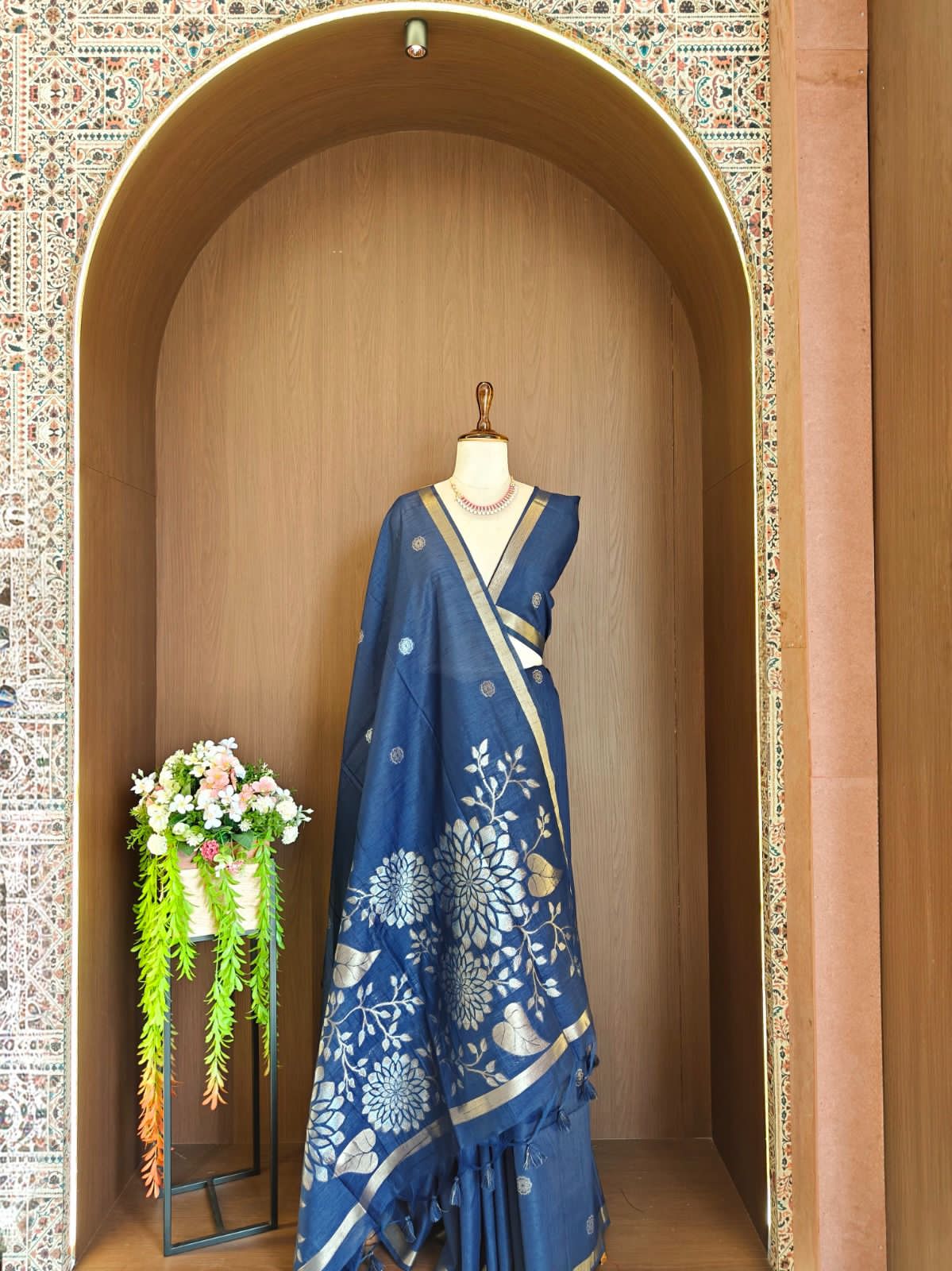Premium Soft Khadi raw silk saree