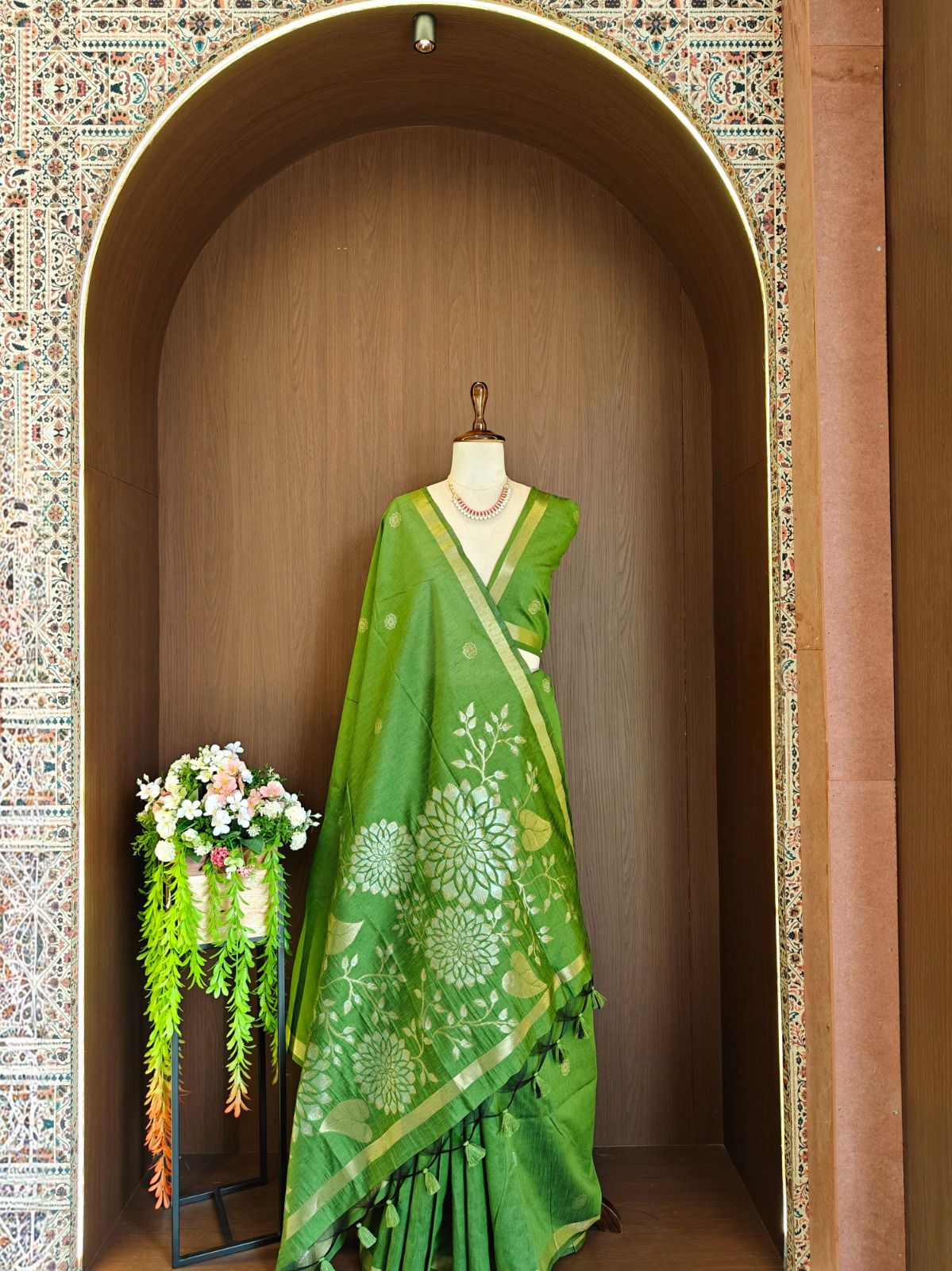 Premium Soft Khadi raw silk saree