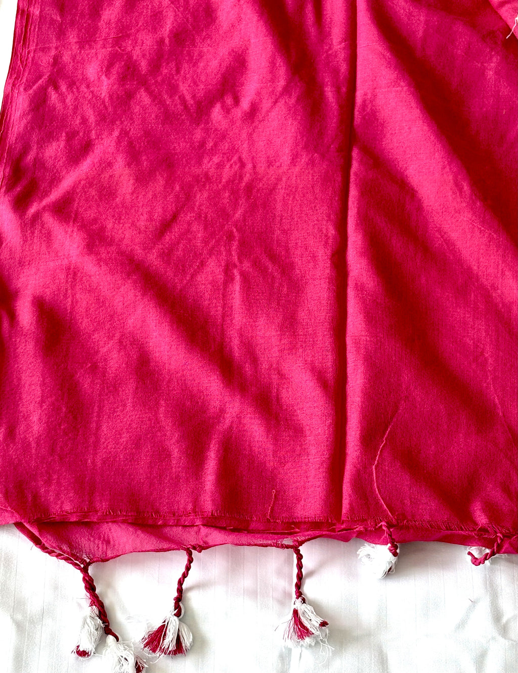 Embroidered Cotton Blend Saree