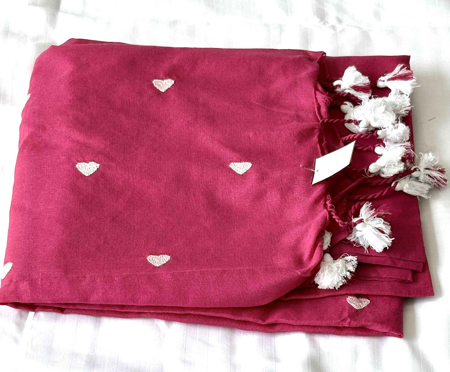 Discover Elegance with Our Embroidered Cotton Sarees Online - Saree Fusion