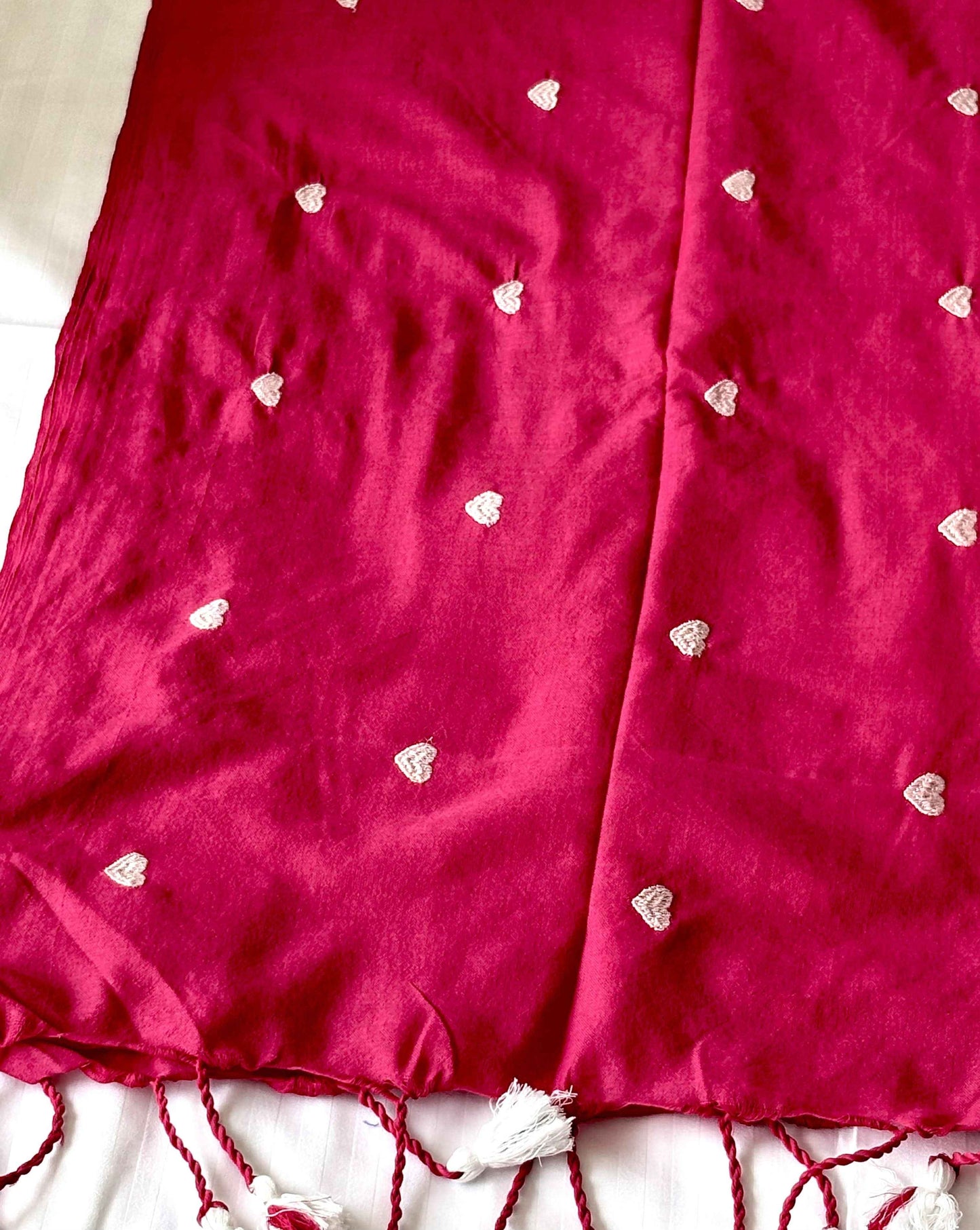 Discover Elegance with Our Embroidered Cotton Sarees Online - Saree Fusion