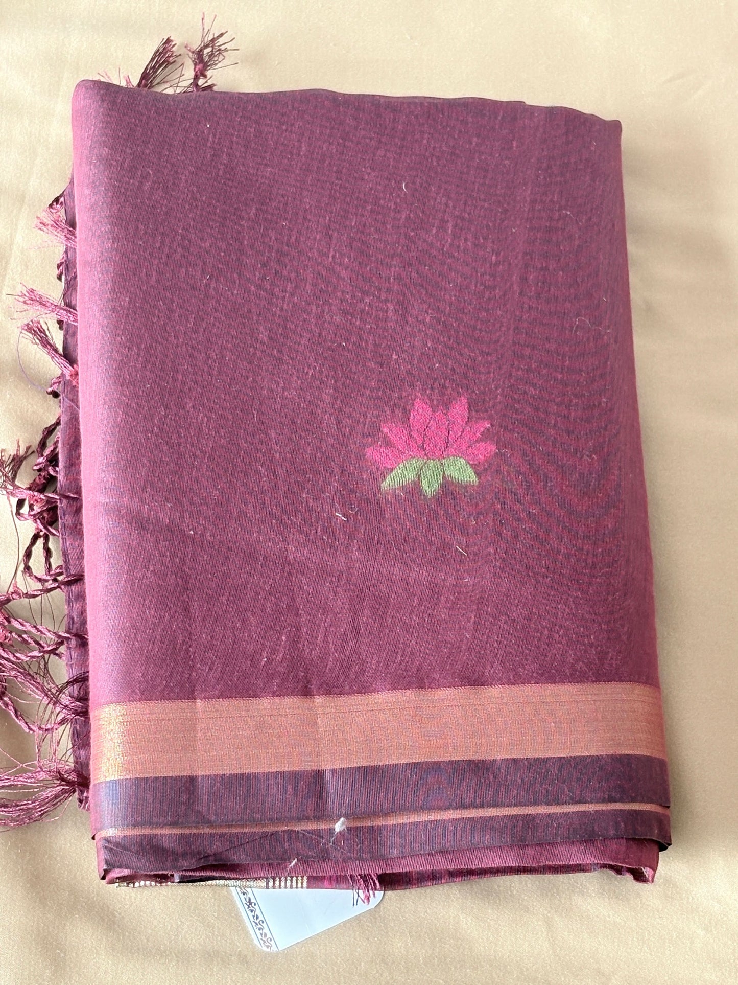 Premium Pathani Silk Saree with Unstitched Blouse Piece
