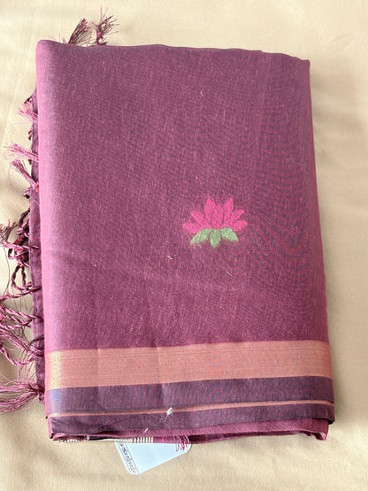 Premium Pathani Silk Saree with Unstitched Blouse Piece