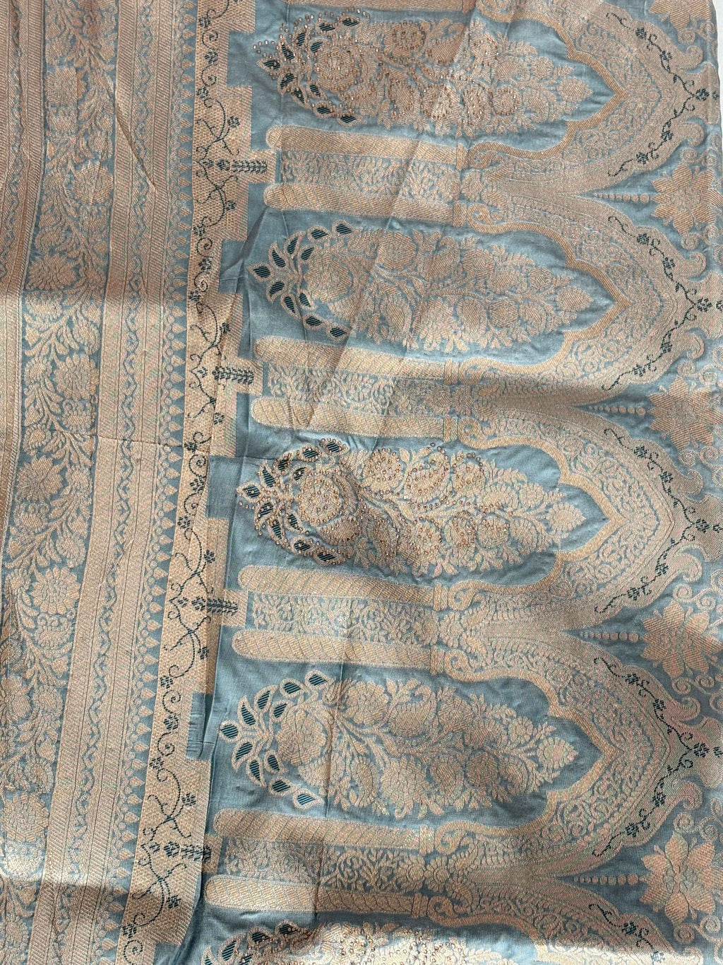 Elevate Your Wardrobe with Our Premium Banarasi Silk Saree - Saree Fusion
