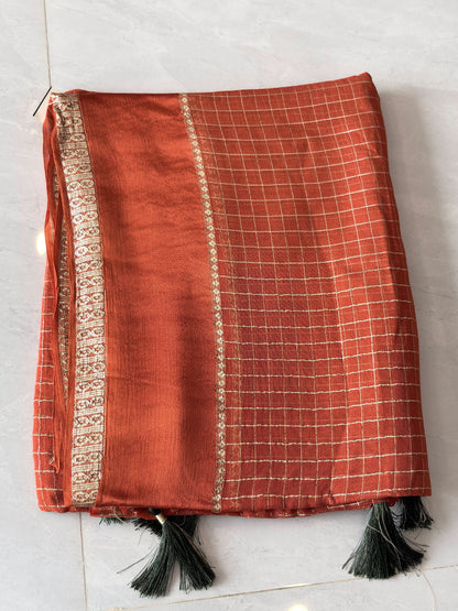 Georgette Designer Fancy Saree