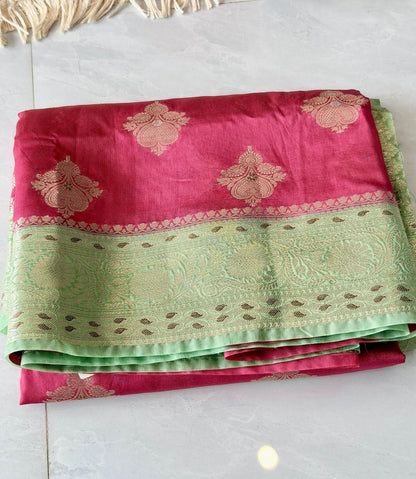 Matka Silk Ethnic Party & Festive Wear Saree