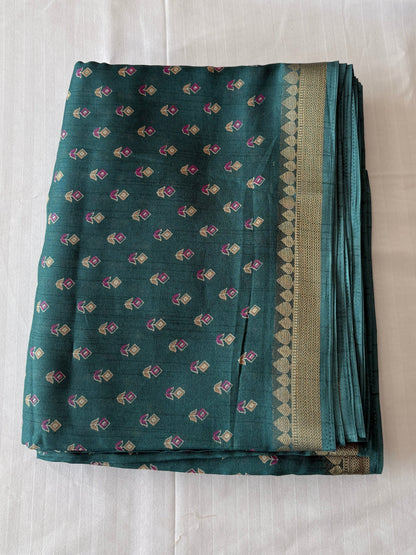 Muskan Silk Woven Butti Saree with Elegant Border & Designer Pallu