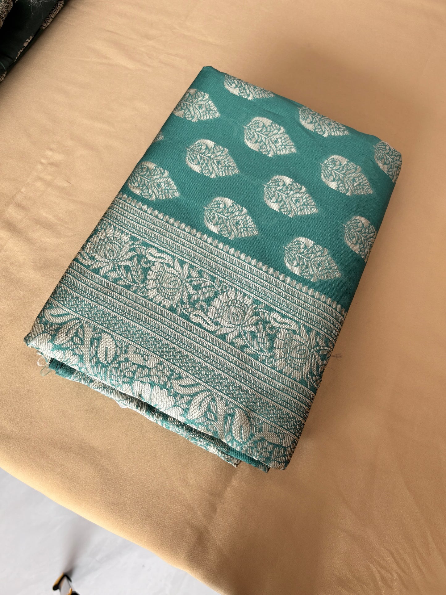 Premium Banarasi Silk Saree with Intricate Zari Weaving
