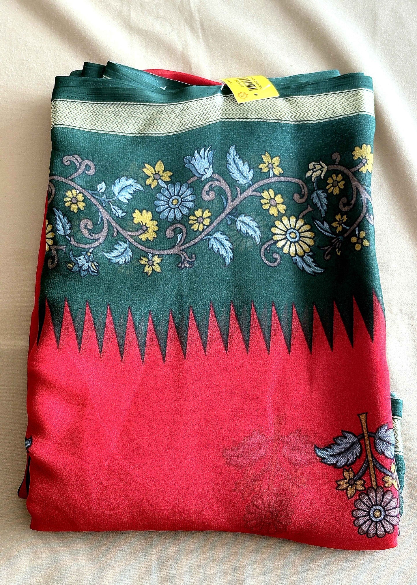 Elegant Pink Floral Designer Saree - Perfect for Festive Celebrations - Saree Fusion