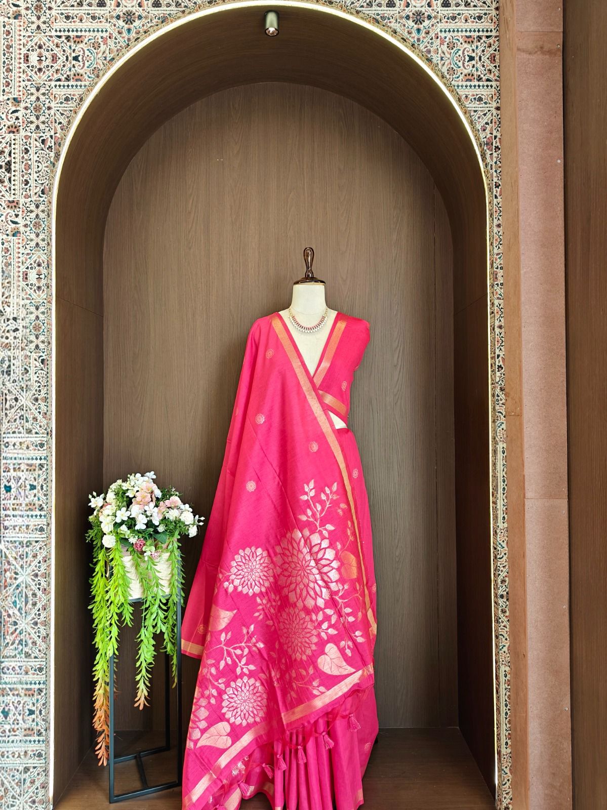 Premium Soft Khadi raw silk saree