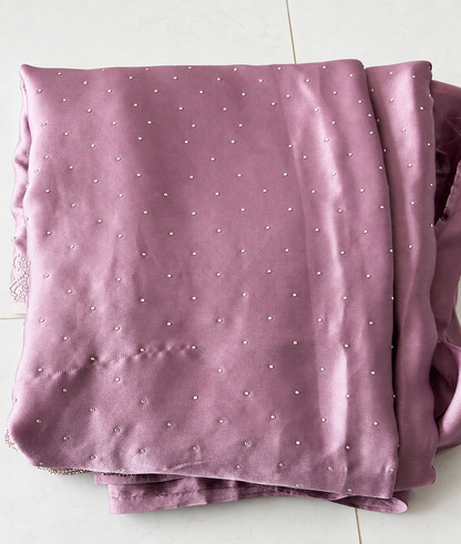 Satin Silk Party Wear Saree