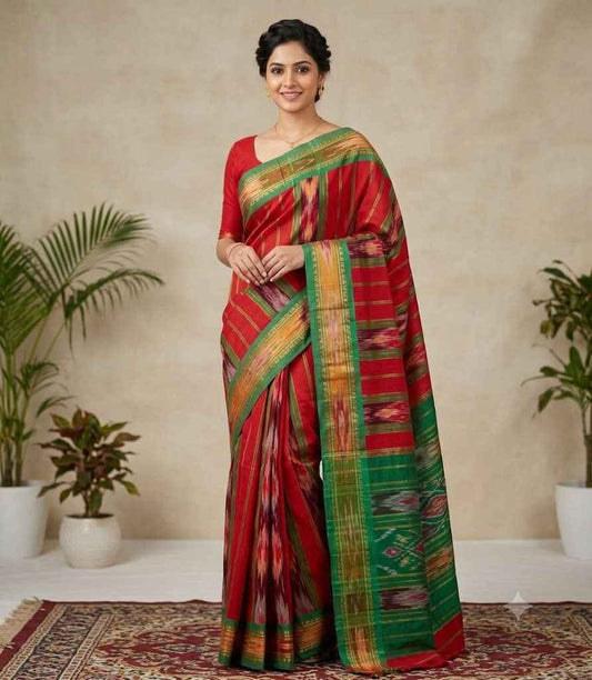 Elegant Cotton Silk Sarees: Pochampally Ikat Style for Every Occasion - Saree Fusion