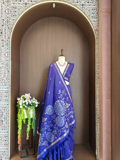 Premium Soft Khadi raw silk saree