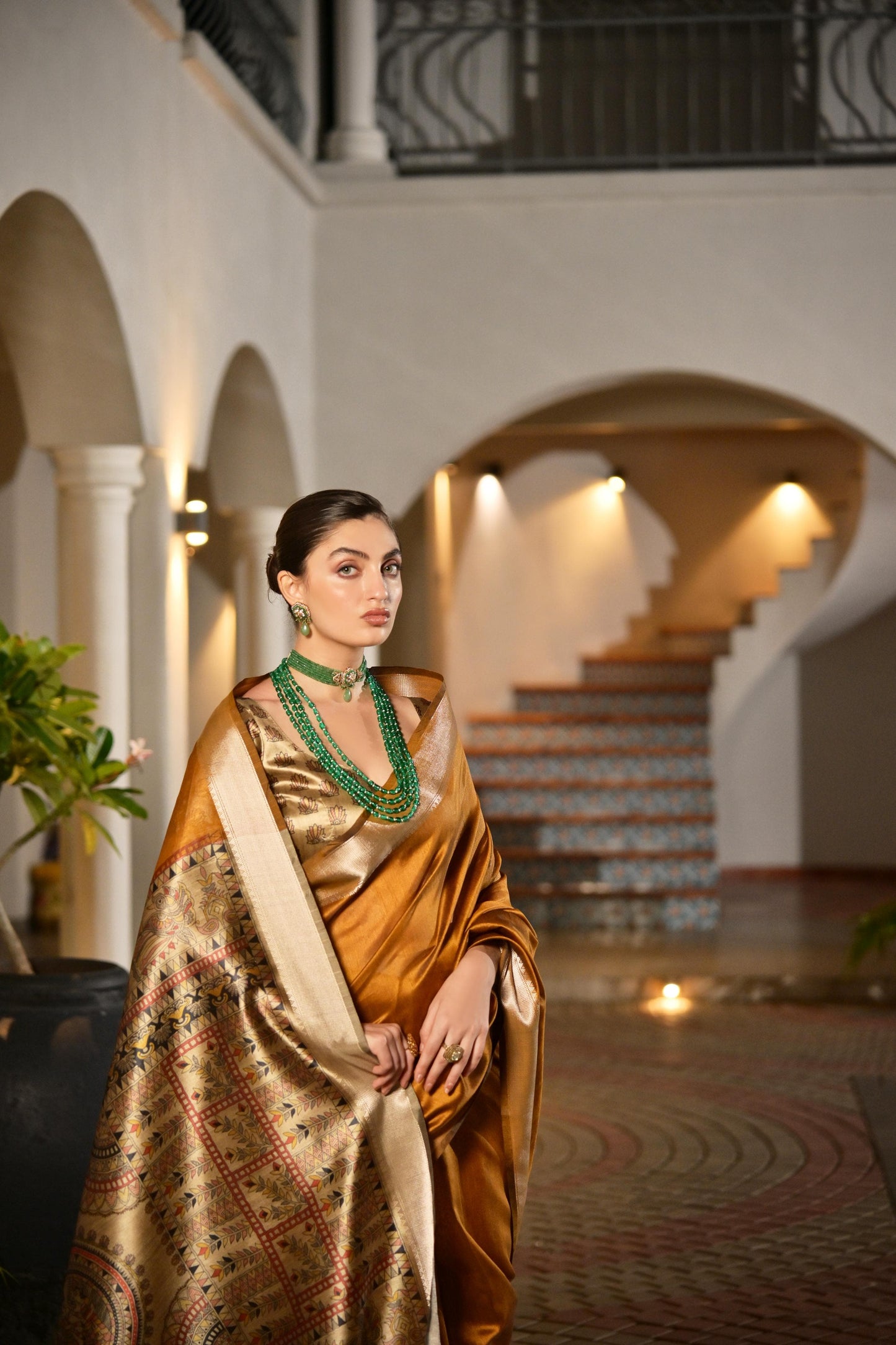 Soft Khadi Raw silk saree
