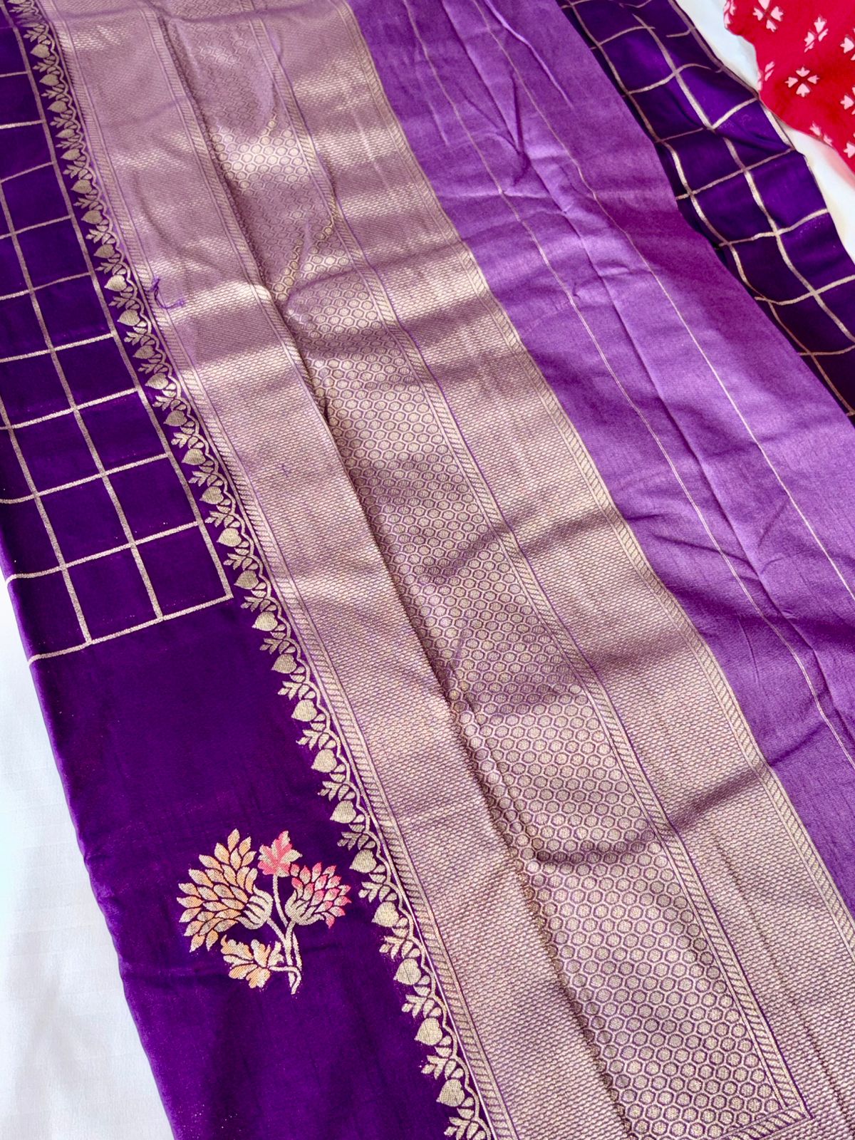 Premium Raw Mango Silk Saree | Traditional Elegance with Rich Weave