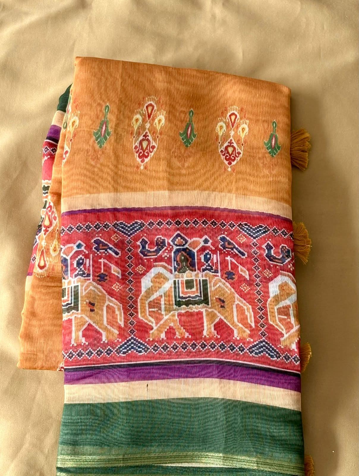 Beach Patola Saree