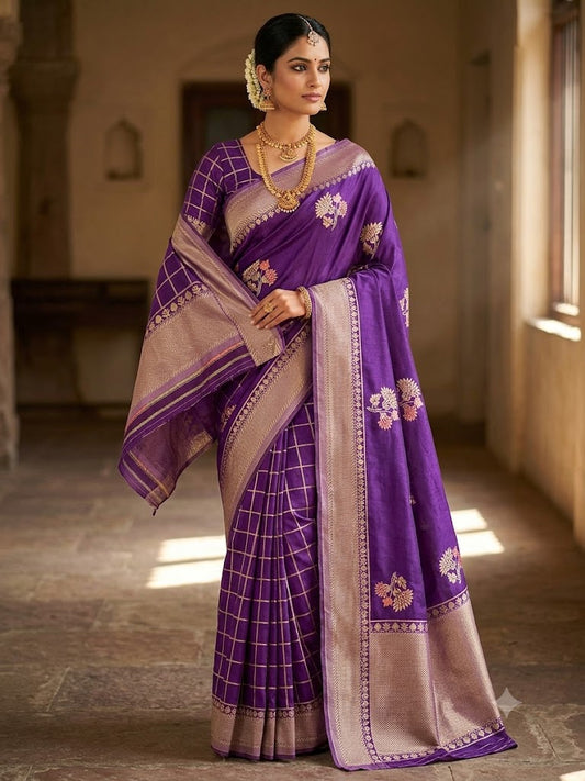 Premium Raw Mango Silk Saree | Traditional Elegance with Rich Weave