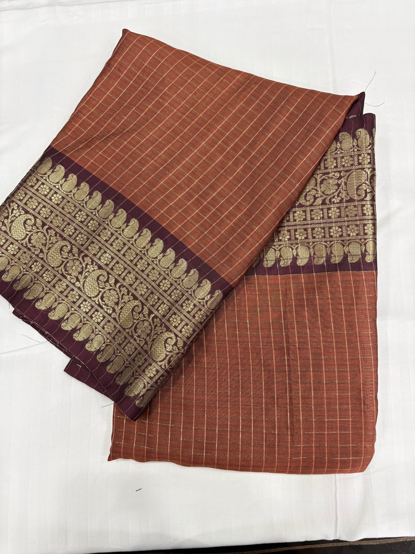 Chennai Soft Silk Saree with Zari Border & Elegant Pallu
